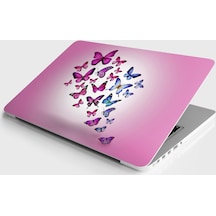 Laptop Sticker Notebook Kaplama Etiketi Kelebekler