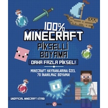 %100 Minecraft Pikselli Boyama - Daha Fazla Piksel Ciltli Beta Kids