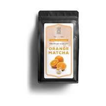 Portakal Aromalı Matcha Tozu 50g, Orange Matcha Powder