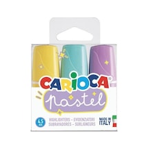 Carioca Pastel Renk Mini Işaretleme Kalemi 3'lü