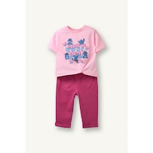 Defacto Dısney Lılo & Stıtch 2li Takım Kız Bebek H0640a526sppn171 Pembe-pn171