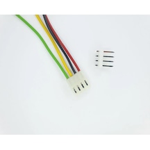 3,96MM 4 PİN KABLOLU KONNEKTÖR TAKIM 20CM - 0,50MM