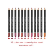 İpeksi Ruj Kalemi Suya Dayanıklı Uzun Ömürlü Dudak Kalemi Kozmetik 9