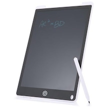Torima Writing Tablet Lcd 12 Inç Dijital Kalemli Çizim Yazı Tahtası Beyaz