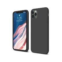 Newface Apple Apple iPhone Uyumlu  11 Pro Kılıf First Silikon - Siyah