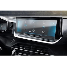 Peugeot 2008 10 İnç Ekran Koruyucu Multimedya Şeffaf Nano