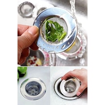 Paslanmaz Çelik Lavabo Süzgeci 27