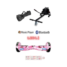 Citymate Elektrikli Kaykay Akıllı Denge Hoverboard + Hoverkart + Çanta Full Ledli Extrem Paket D05