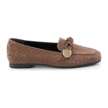 Bambi Kahve Kadın Loafer Ayakkabı K01641022471 Kahve
