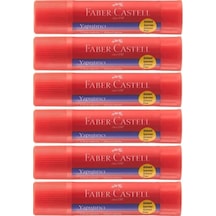Faber Castell Stick Yapıştırıcı 10 Gram - 6 Adet