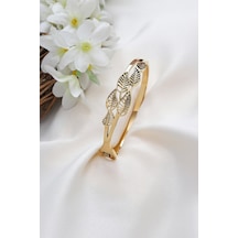 Yaprak Desenli Çelik Kelepçe Çok Renkli