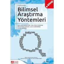 Eğitimde Bilimsel Araştırma Yöntemleri E-kitap