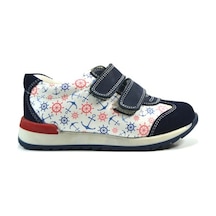 Toddler 47293 Deri Lacivert Ortopedik Erkek Çocuk Spor Ayakkabı
