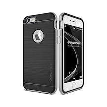 İphone 6 Plus/ 6s Plus High Pro Shield Kılıf Arka Kapak Gümüş 50 x 22