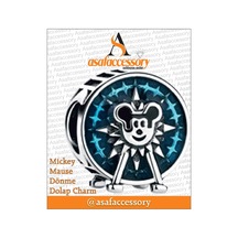 Mickey Dönme Dolap Charm Asafaccessory Mavi