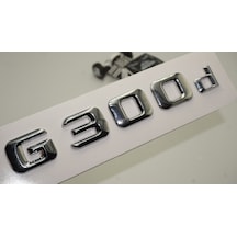 Benz G 300d Bagaj Krom Metal 3M 3D Yazı Logo