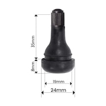 Motosiklet Ve Otomotiv İçin Uyumlu Tombul Sibop Tr-415 2 Adet