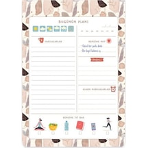 A5 Günlük Planner Blok - Çakıl Renkli