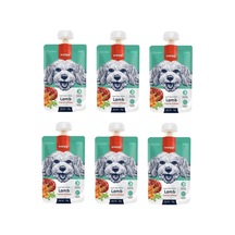 Wanpy Kuzu Havuç Köpek Et Ezmesi 90 Gr X 6