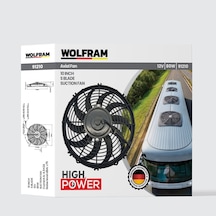 Axial Fan 10 İnch S Kanat Wolfram 91210