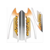 Modifiye Honda Activa Uyumlu Sticker Set 002