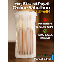 33x40 Cm 10 Adet Havalı Poşet Airbag Airbed Ambalaj 20 Li-50 Li-100 Lü Mevcut