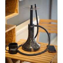 Alfeshisha Epoksi Siyah Performans Nargile Takımı
