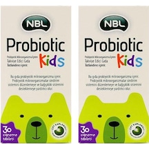 Nbl Probiotic Kids 30 Çiğneme Tableti 2 Adet