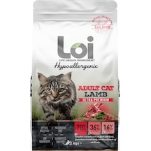 Loi Hipoalerjenik Kuzu Etli Yetişkin Kedi Maması 2 KG