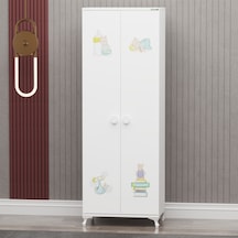 Garaj Home Yıldız 2 Kapaklı Dolap - Ayıcık