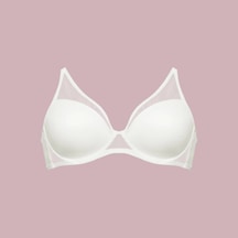 Nurteks 1010 Minimiser Desteksiz Sütyen - Bordo - 85b Bordo