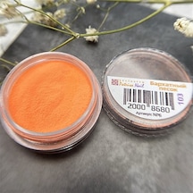 Turuncu Rengi Akrilik Toz 103 5 Gr - Protez Tırnak Ve Nail Art İçin Profesyonel Renkli Akrilik Pudra