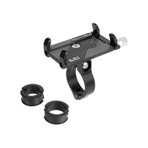 Ztto-bisiklet Telefon Montaj Alüminyum Alaşım Bisiklet Bisiklet,ya18819b Siyah