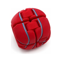 Top Temalı Sonsuzluk Küpü Bordo 40x40mm