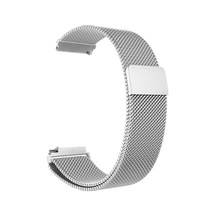Huawei Watch Gt 3 42mm Uyumlu Krd-12 Metal Zore Kordon-gümüş