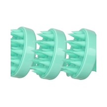 3 Adet Yeşil Saç Derisi Masaj Fırçası Temiz Saç Derisi Silikon Şampuan Saç Derisi Hava Yastığı Yumuşak Tarak Saç Yıkama Başlığı Spa Masaj Banyo Aracı Joov0v Çok Renkli