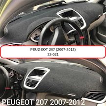 PEUGEOT 207 (2007-2012) TORPİDO  KORUMASI / HALISI / ÖRTÜSÜ