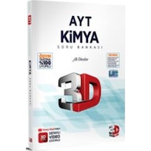 3d Yayınları Ayt Kimya Soru Bankası 2026