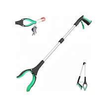 Fochsia 4 Renk Seçenekli Turuncu Uzun Saplı Hafif Çöp Maşası - Geniş Ağız İle Yaşlılar Ve Ev Temizliği İçin Pratik Çöp Toplama Aleti