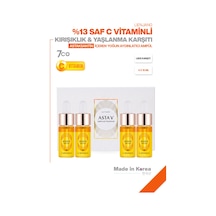 %13 Saf C Vitamini & Astaksantin Leke & Kırışıklık Karşıtı Yoğun Aydınlatıcı Ton Eşitleyici Ampül Seti 4x10ml