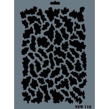 Rich New Seri N116 Stencil 35X25 Cm