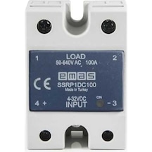 Emas Ssrp1dc100 Ssr Serisi 50-640v 100a Solid State Röle Emas Ssrp1dc100 Ssr Serisi 50-640v 100a Solid State Röle