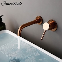 Banyo Lavabo Bataryası Ankastre Rose Set