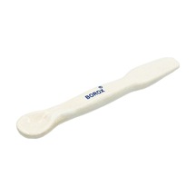 Borox Spatül 10 CM Porselen Spatula Laboratuvar Kaşığı