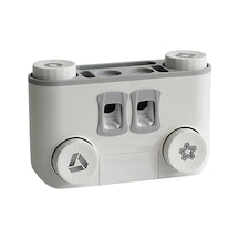 Suntek Tuvalet Banyo Ev Gri Için Diş Fırçası Dispenseri Ve Diğer