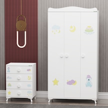 Yıldız 3 Kapaklı Dolap Ve Şifonyer- Uykucu