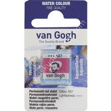 Talens Van Gogh Tablet Suluboya 1/2 Perm. red violet- 567
