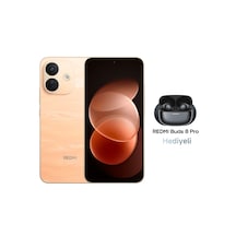Xiaomi Redmi Note 17 Pro 5G 8 GB 256 GB (Xiaomi Türkiye Garantili) Turuncu+Xiaomi Redmi Buds 8 Pro Bluetooth 5.4 Kulak İçi Siyah Kulaklık