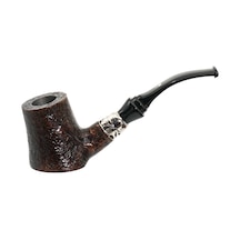Mastro Geppetto Sabbiato 2025 9mm. Filtreli Akrilik Saplı Pipo
