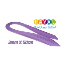 Hayal 3 Mm Lila Renk Quilling Kağıdı - 100'Lü